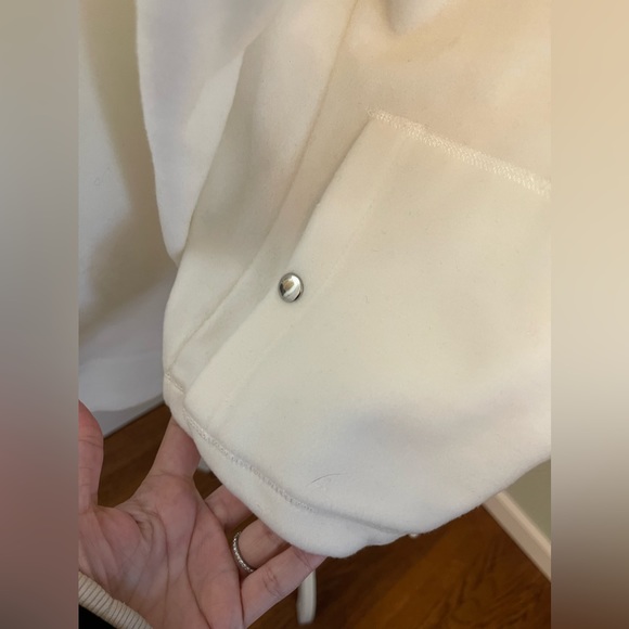 ANN TAYLOR PLUSH ZIPPER UP JACKET - Picture 5 of 7